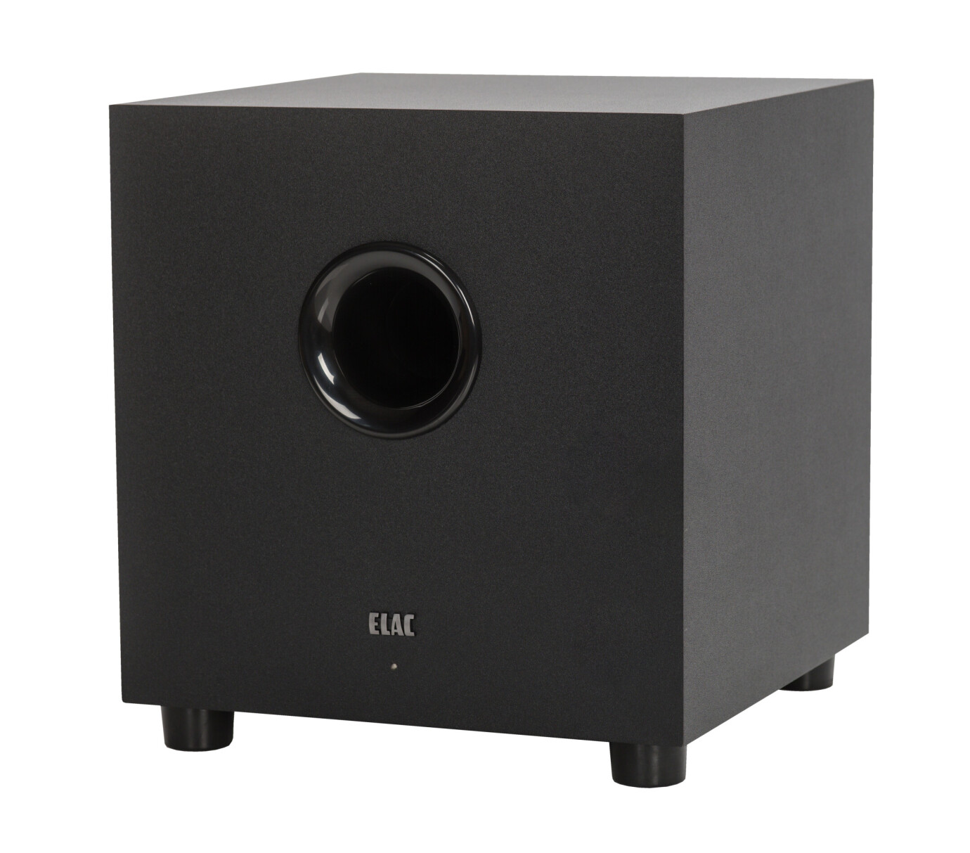 slim subwoofer with built in amp