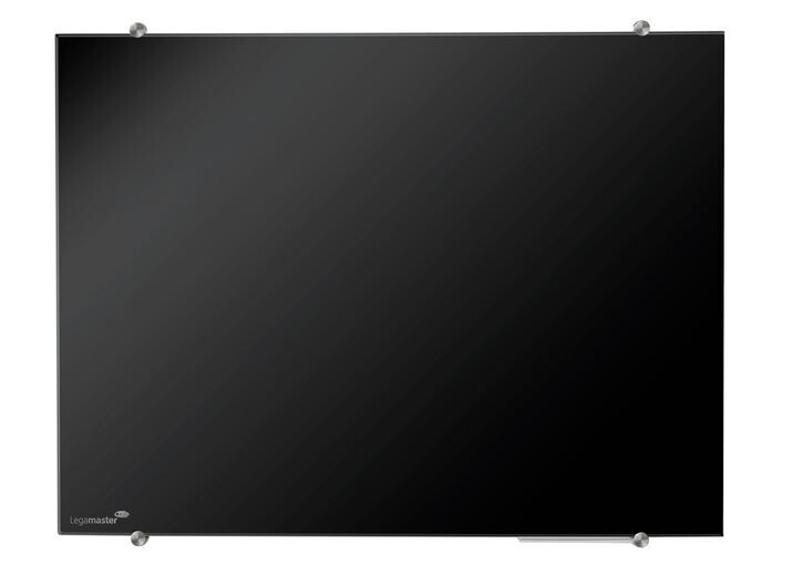 Legamaster Glasboard Colour 90x120 cm schwarz