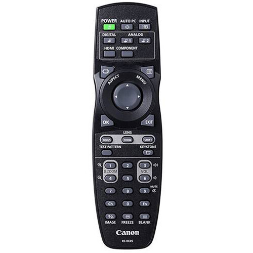 Canon RS-RC07 Fernbedienung für WUX5800, WUX6700, WUX7500, WUX5800Z, WUX6600Z, WUX7000Z