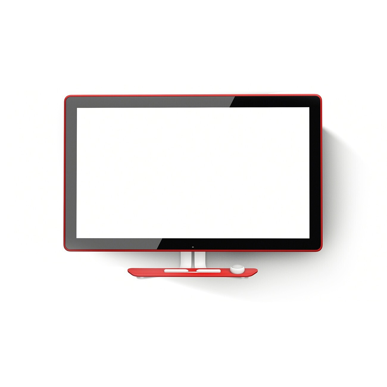 Google Jamboard, rot 55" Touchscreen mit Wandhalterung und 4K Auflösung