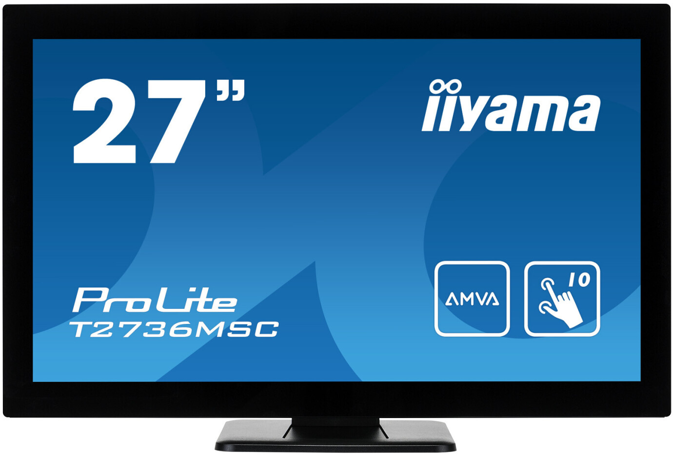 Vorschau: iiyama ProLite T2736MSC-B1 27" LCD Monitor mit Full-HD und 4ms