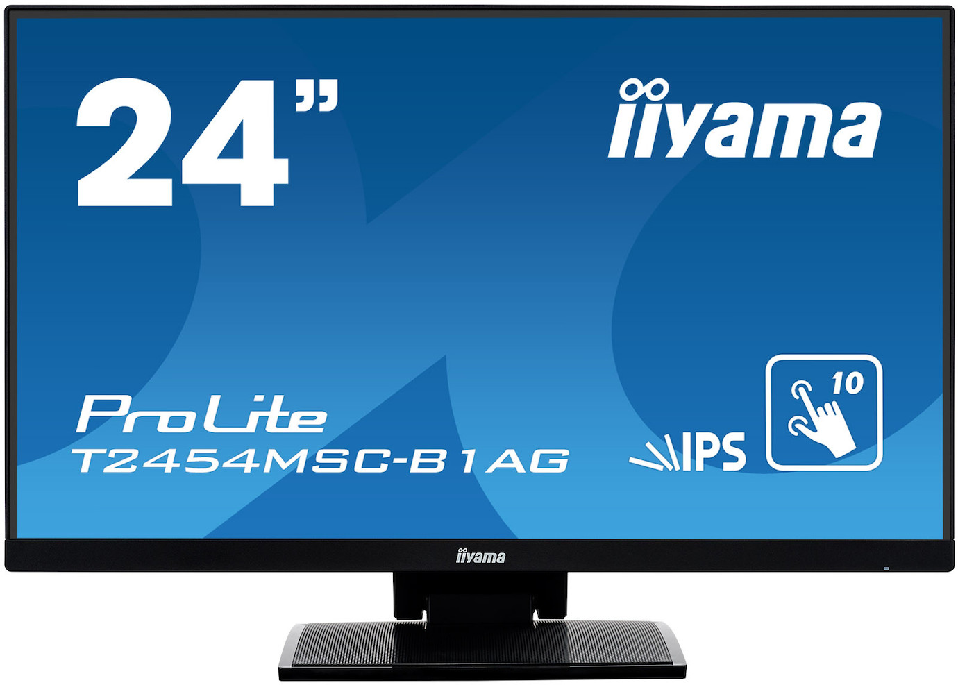 iiyama ProLite T2454MSC-B1AG 24" LCD Monitor mit Full-HD und 4ms