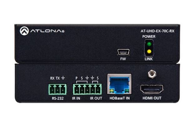 Vorschau: Atlona AT-UHD-EX-70C-RX HDBaseT Receiver, Max.70m