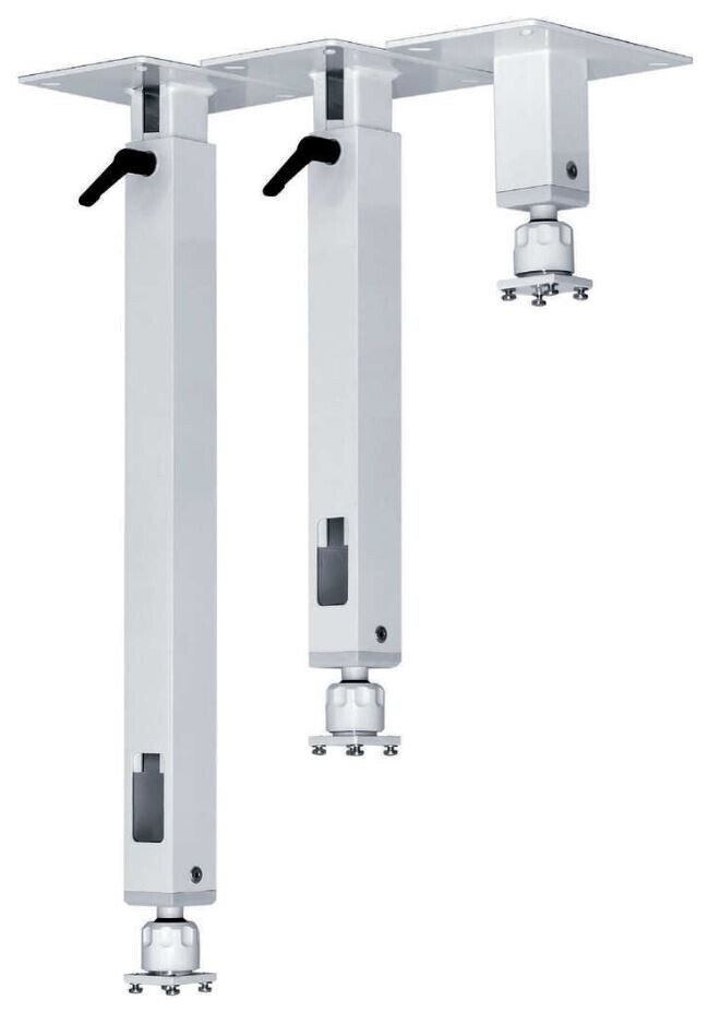 PeTa Beamer-Deckenhalterung 15-20 cm - Stahlkugelgelenk - variable Höhe