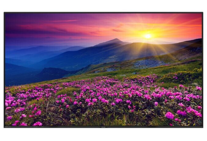 Sharp PN-70HC1E 70'' 6,50 ms mit 3840x2160 4K UHD Auflösung