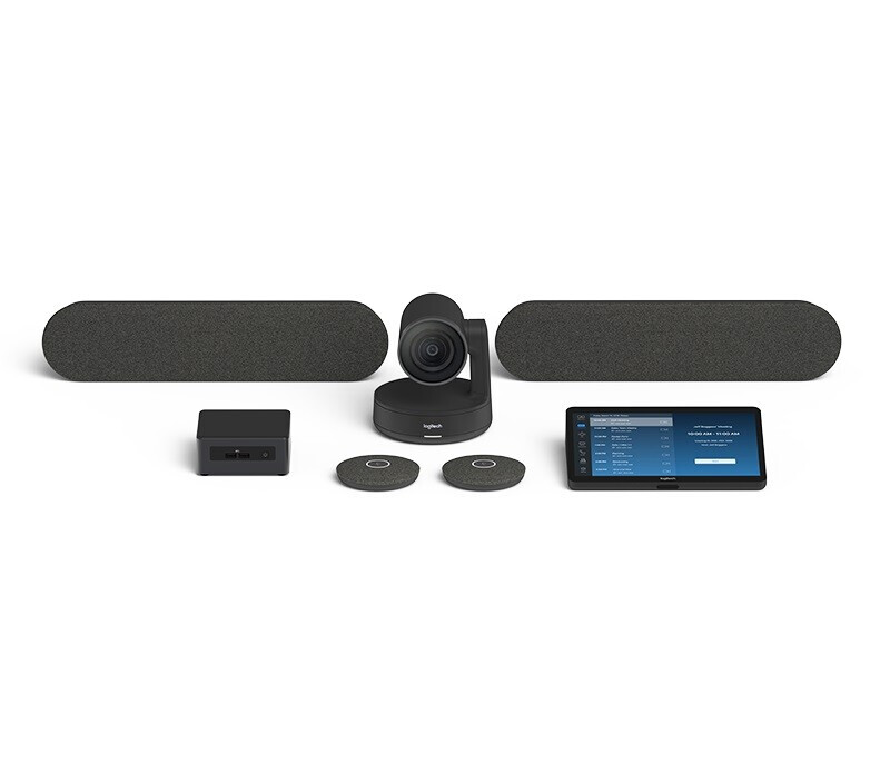 Logitech Tap Raumlösung für Zoom Rooms - Large Bundle - Konferenzraumsystem