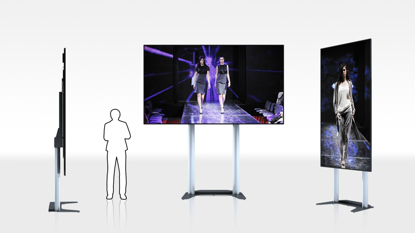 Optoma QuadShow Screenlifter Q130 Indoor-Präsentationslösung - Versanstaltungen