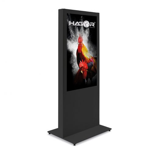 Hagor Indoorstele - vis-it portrait Display-Ständer für 49-55"