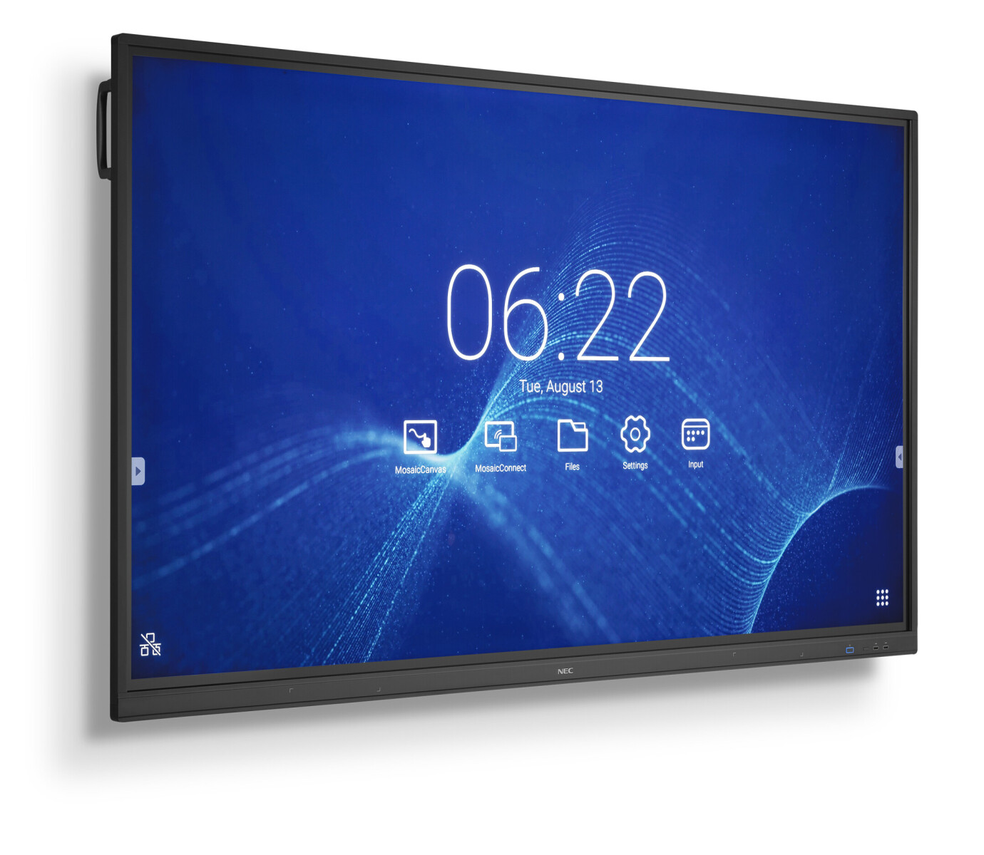 NEC MultiSync CB651Q 65'' Infrarot-Touch-Display mit UHD Auflösung und 350 cd/m²