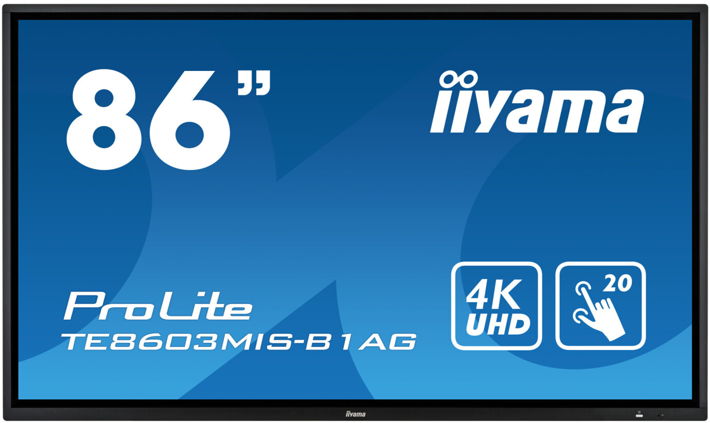 iiyama Prolite TE8603MIS-B1AG 86'' LCD Touch-Display mit 4K UHD Auflösung