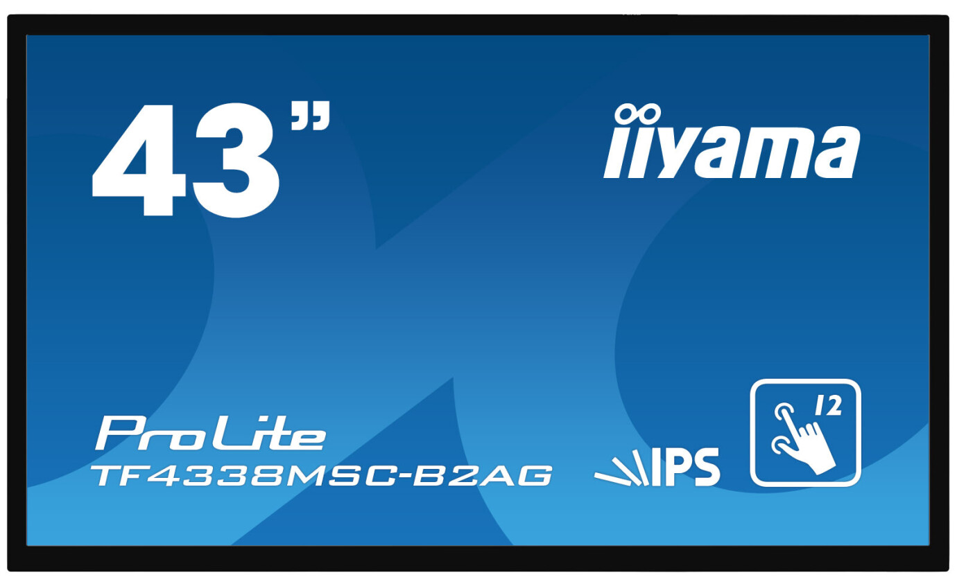 iiyama PROLITE TF4338MSC-B2AG 43'' Touchdisplay mit Full HD Auflösung