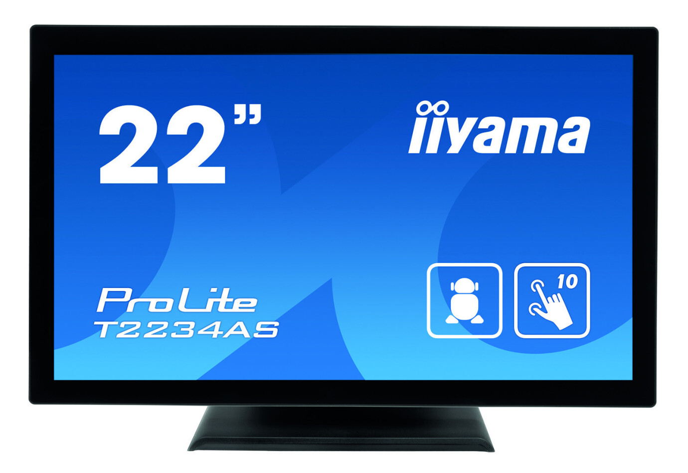 Vorschau: Iiyama PROLITE T2234AS-B1 22'' interaktives Touch Display mit Full HD Auflösung