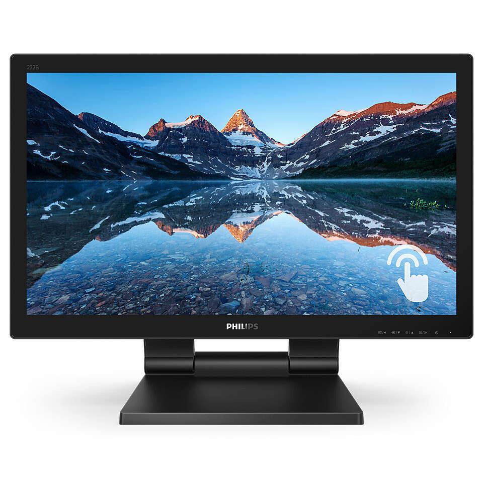 Vorschau: Philips 222B9T/00 LCD-Monitor 22'' Touch-Monitor mit 1ms und FULL-HD