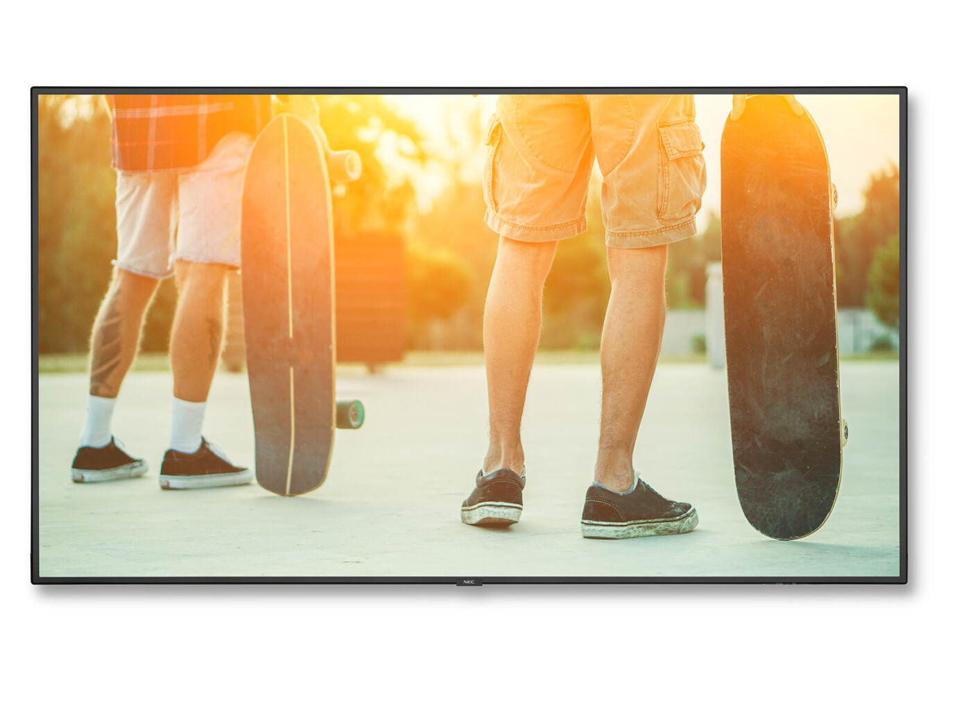 NEC MultiSync V554Q 55'' Digital-Signage Display mit 4K UHD Auflösung