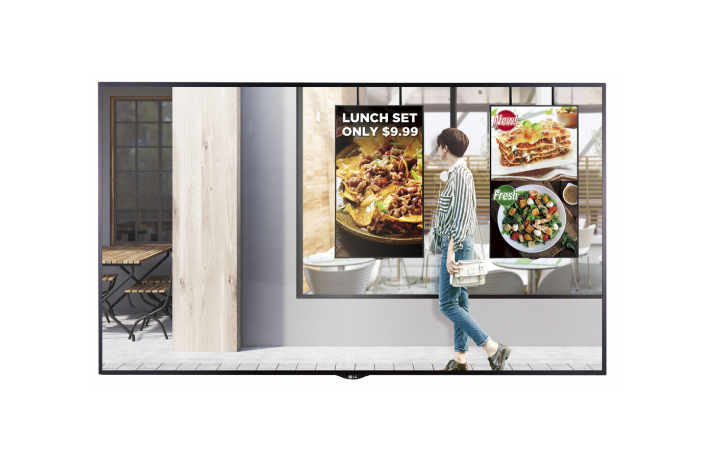 LG 49XS4F-B 49'' Digital Signage Display mit Full-HD Auflösung