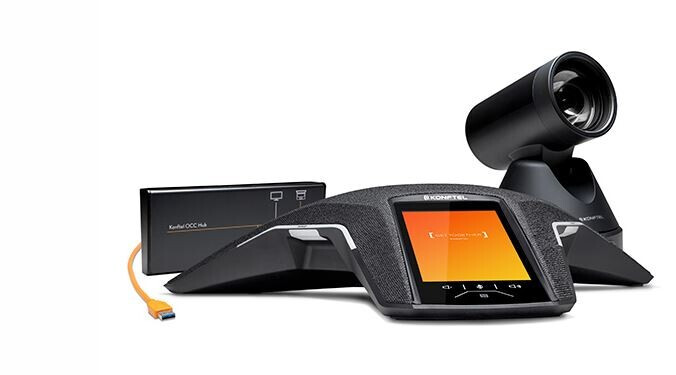 Konftel C50800 HYBRID Videokonferenzsystem für Medium/Large Rooms, Full HD, 72,5° FOV, 60fps, 12xZo