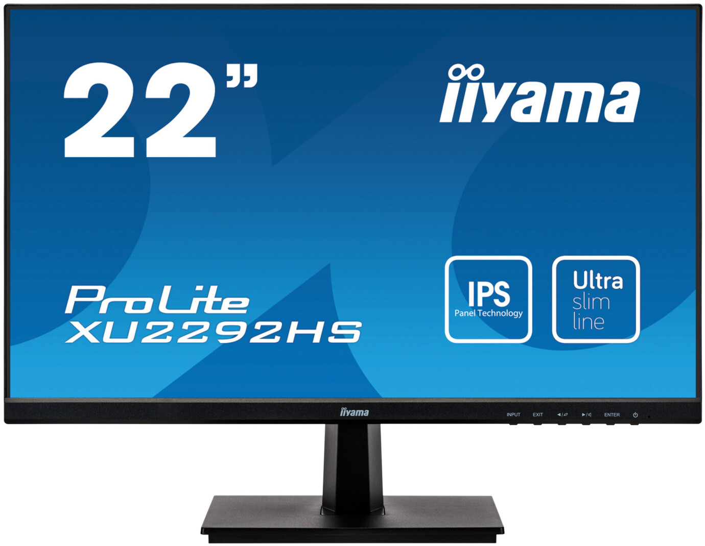 iiyama PROLITE XU2292HS-B1 22'' Businessmonitor mit 4ms und Full HD