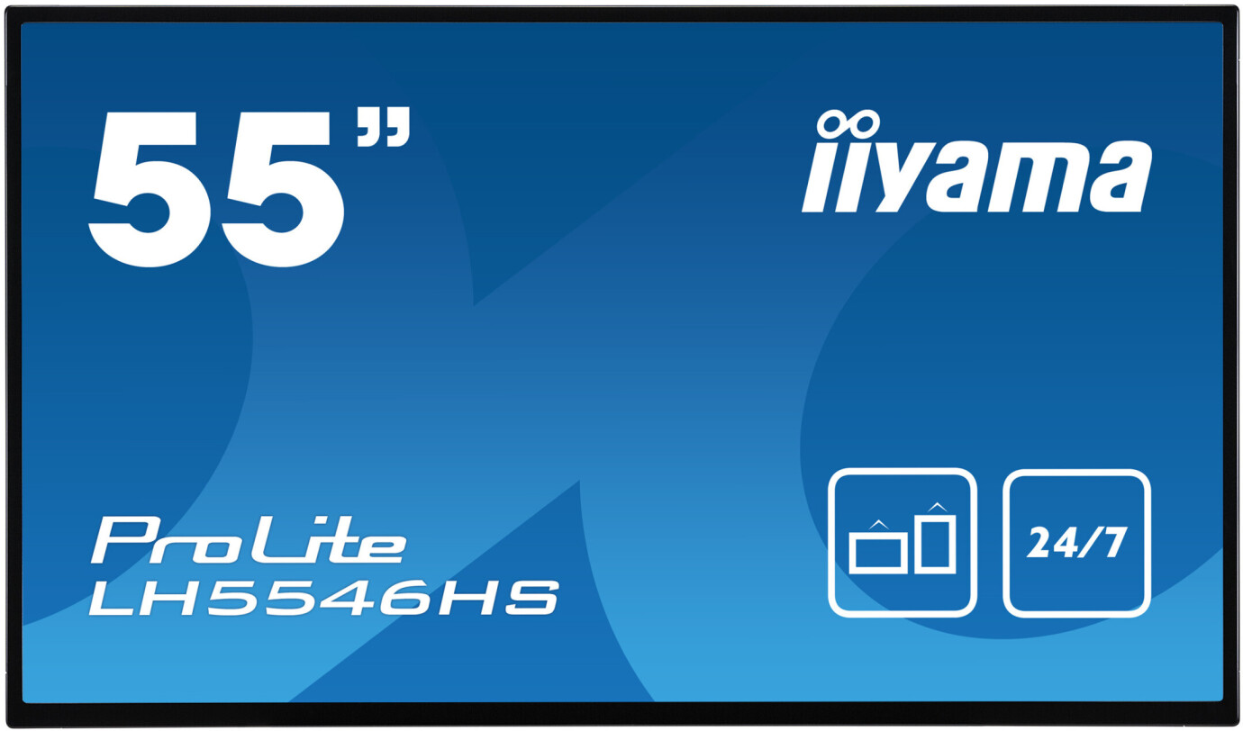 iiyama PROLITE LH5546HS-B1 55'' Digital Signage Display mit Full HD Auflösung