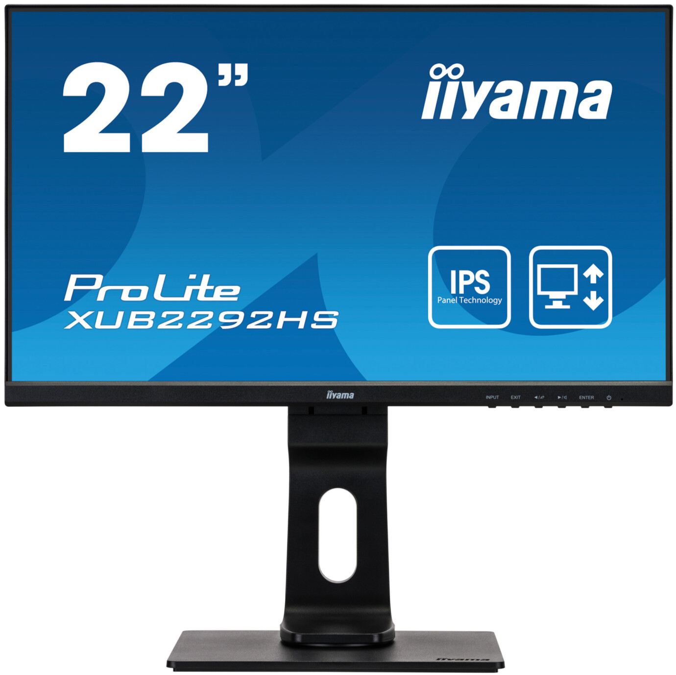 iiyama XUB2292HS-B1 22'' Businessmonitor mit Full HD Auflösung