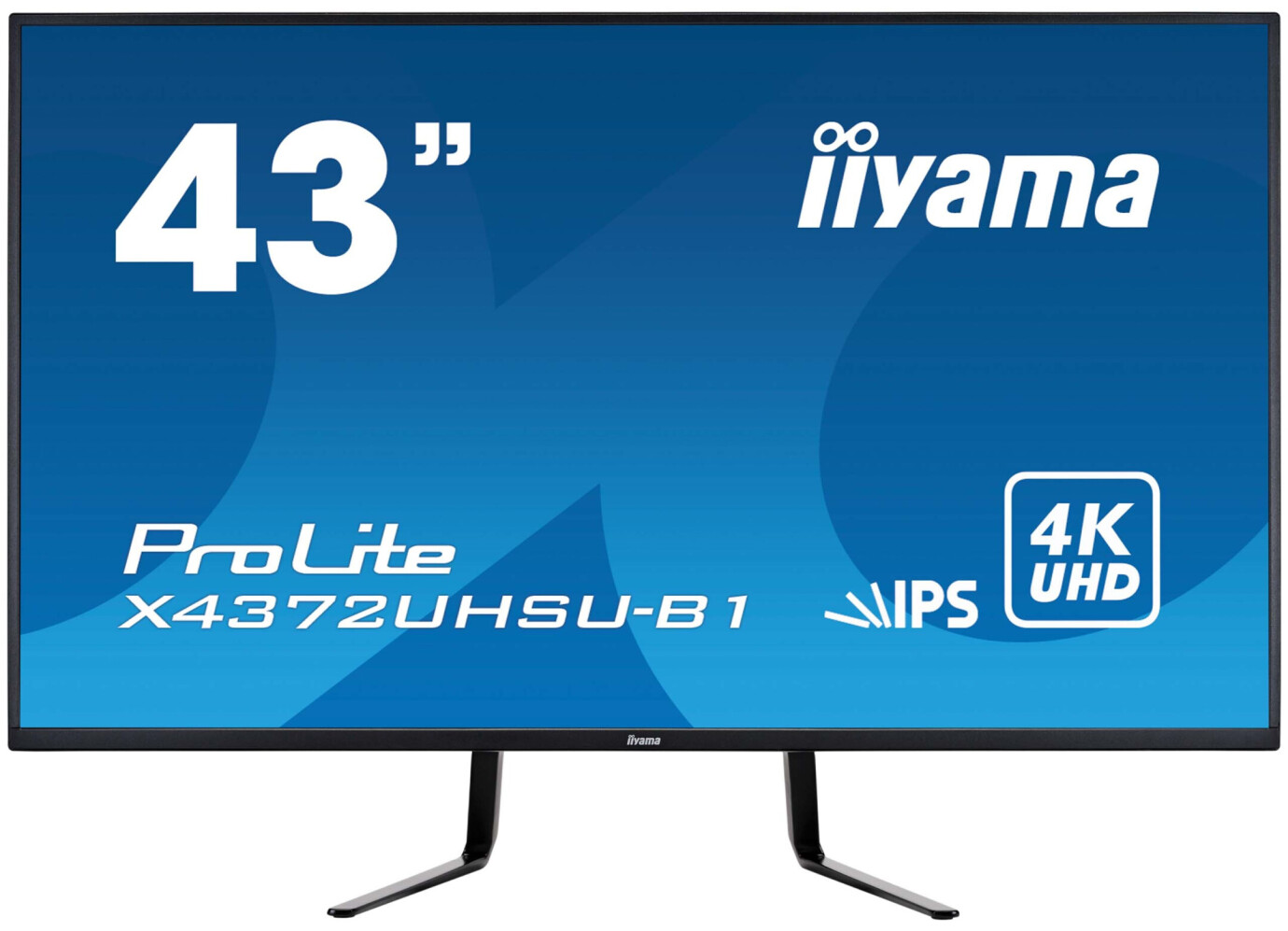 iiyama PROLITE X4372UHSU-B1 43'' Businessmonitor mit 4ms und 4K UHD Auflösung