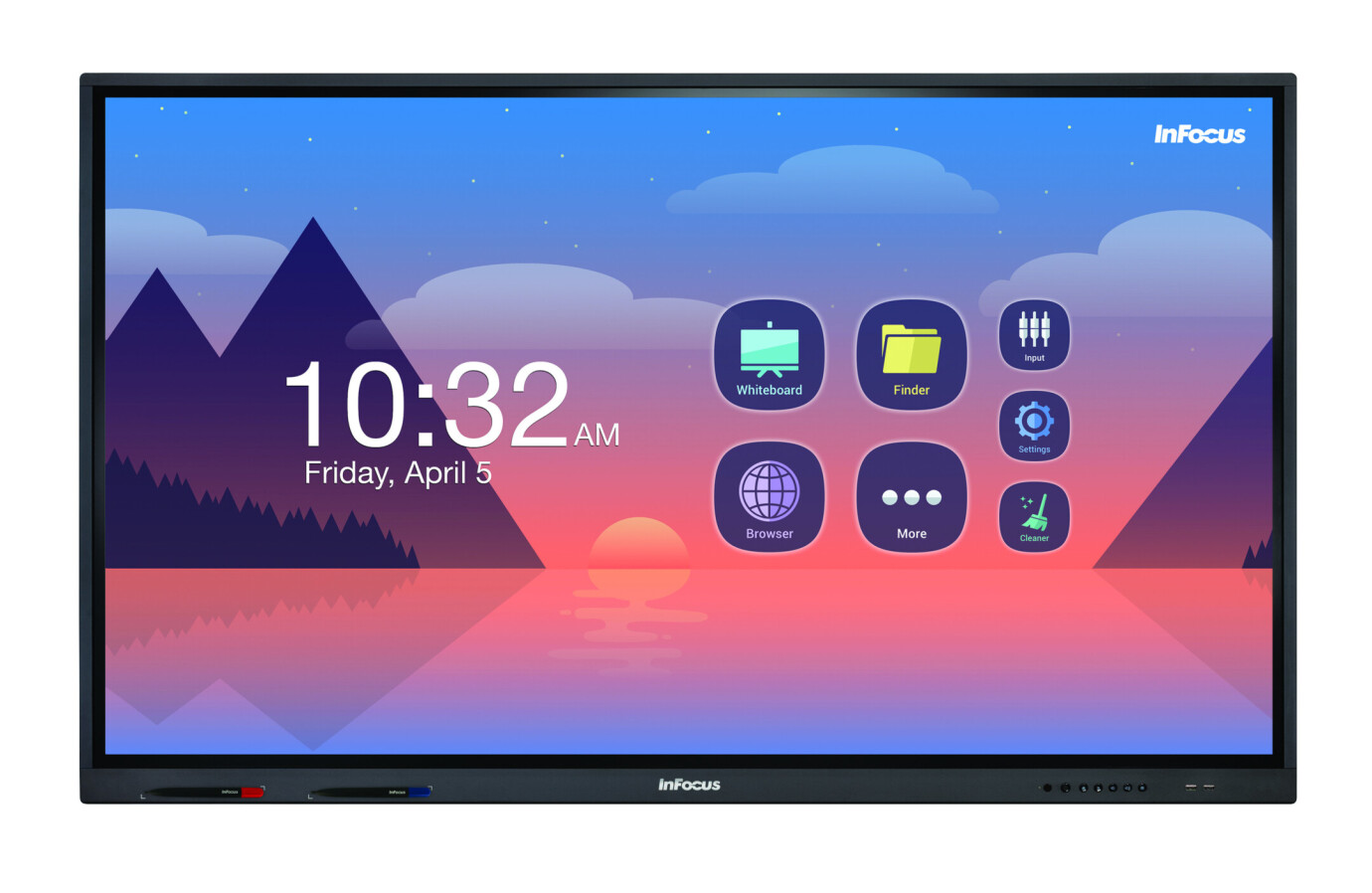 InFocus INF6540e interaktives Touchdisplay 65" 4K