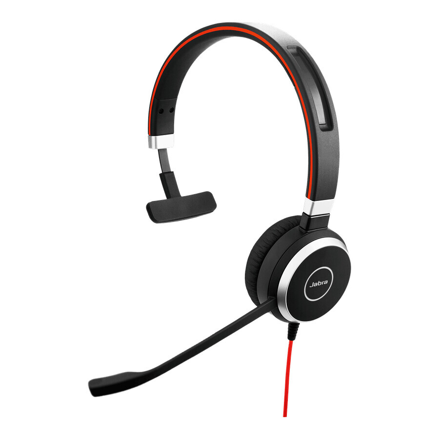 Jabra Evolve 40 MS Solo - Zertifiziert für Skype for Business Stereo Headset