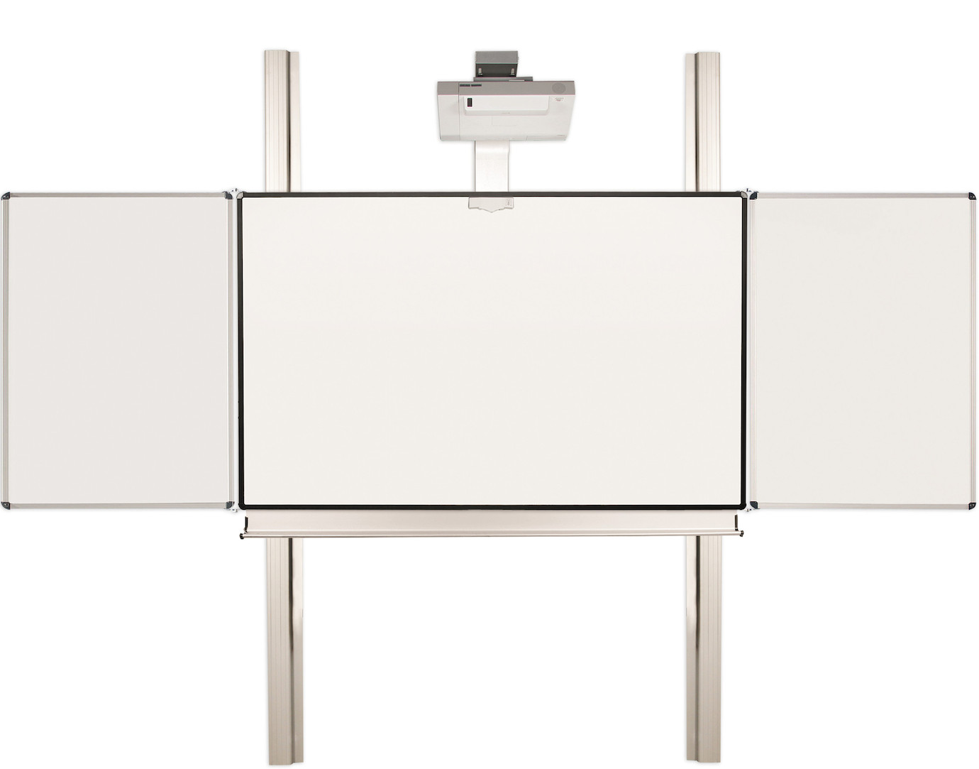 celexon Expert manuelle 2-Säulen Pylonentafel Adjust 192 x 130cm TOUCH mit Flügeln