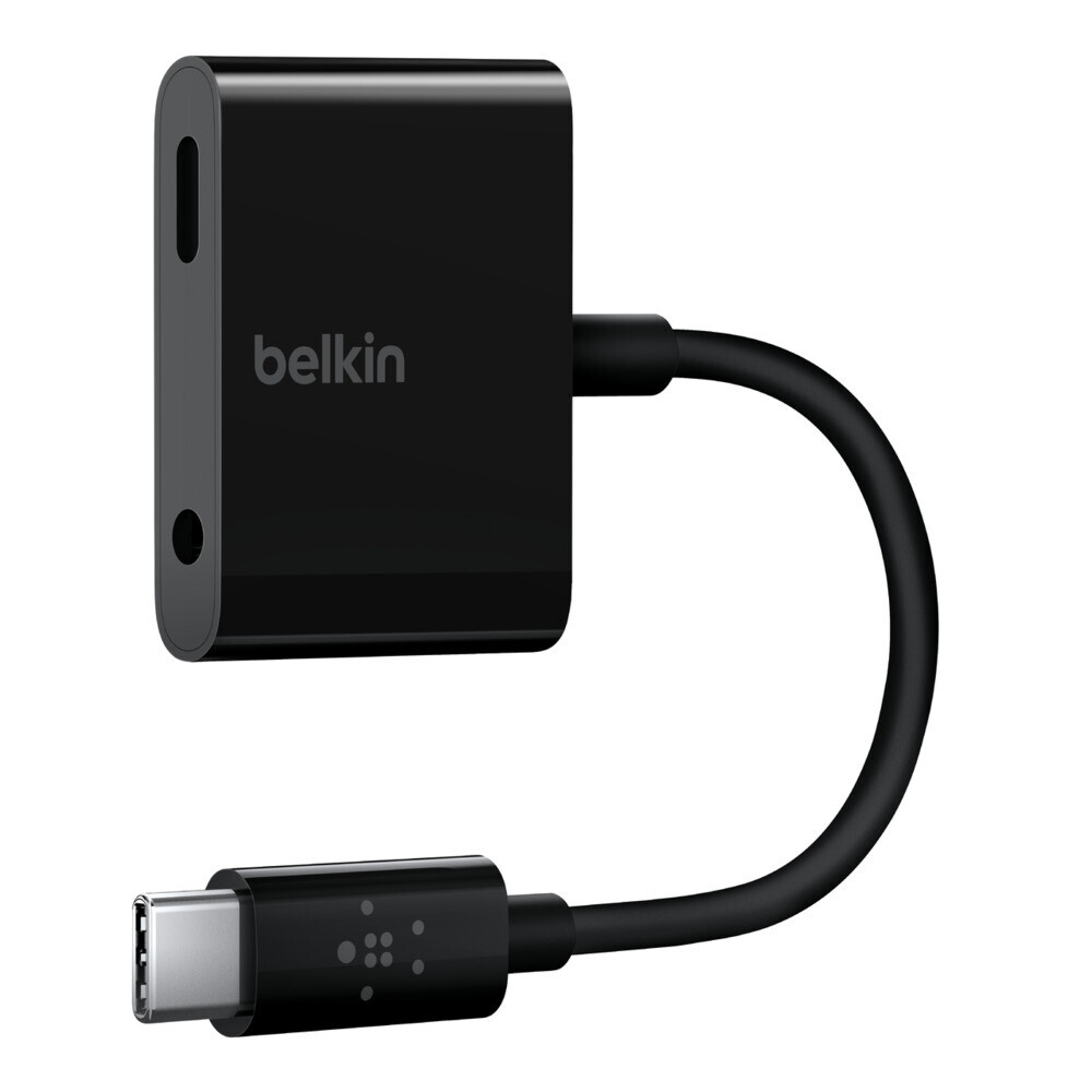 Vorschau: Belkin RockStar 3,5-mm-Klinken-Audio- und USB-C-Ladeadapter