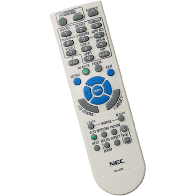 NEC Fernbedienung RD-477E für P525UL, P525WL