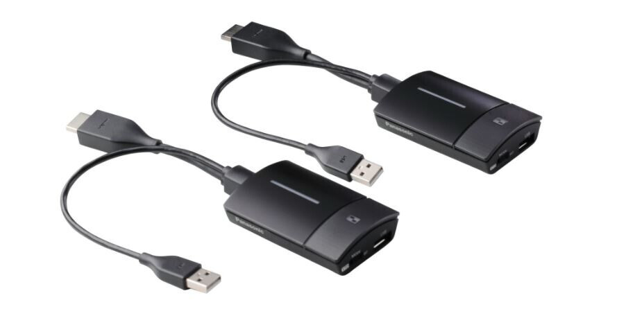 Panasonic PressIT TY-WP2B1 Wireless Presentaion System: 2x Sender (HDMI/USB-A)