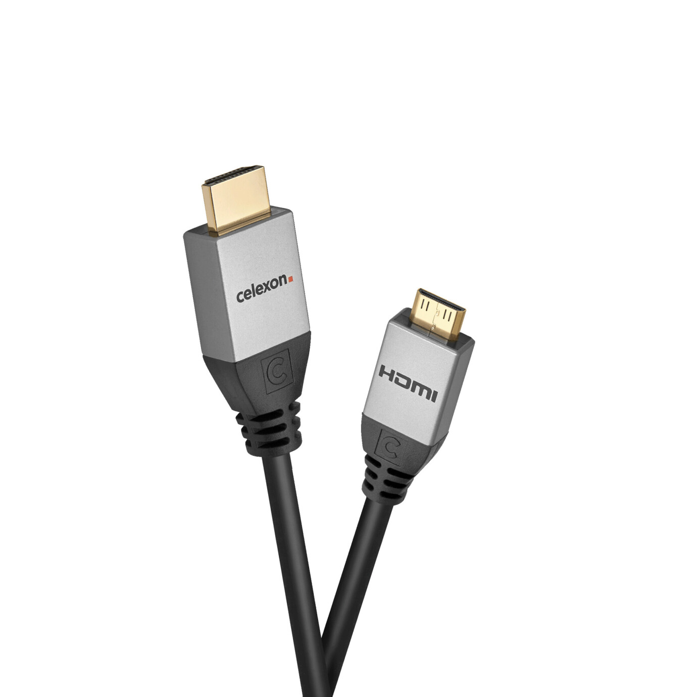 celexon HDMI auf Mini HDMI Kabel mit Ethernet - 2.0a/b 4K 2,0m - Professional Line