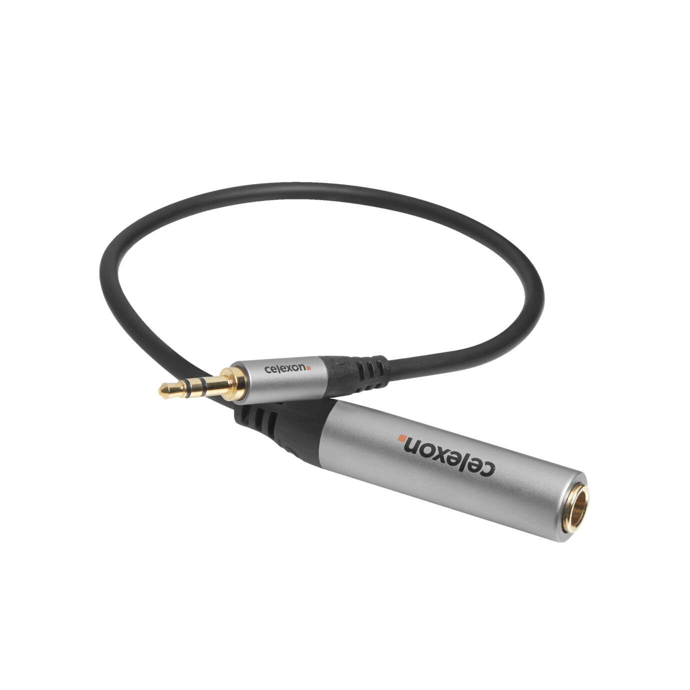 Vorschau: celexon 3,5mm Stereo Klinke auf 6,3mm Stereo Klinke M/F Audioadapter 0,25m - Professional Line