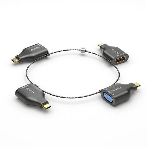 PureLink Adapter Ring Klein - 4x USB-C