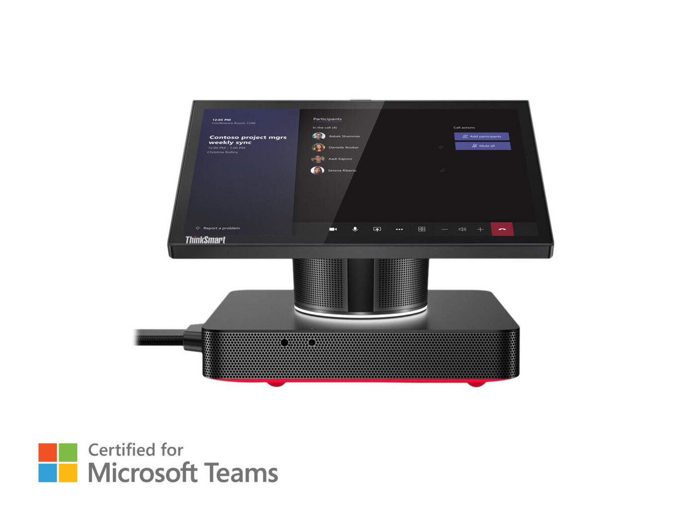 Vorschau: Lenovo ThinkSmart Hub 11H1 für Microsoft Teams Rooms All-in-One (Komplettlösung)