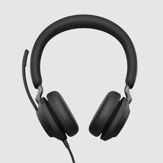 Vorschau: Jabra Evolve2 40 - Schnurgebundenes Stereo Headset mit USB-C für UC