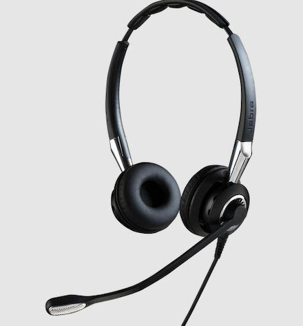Jabra Biz 2400 II USB Duo BT MS Schnurgebundenes Stereo Headset für Microsoft Teams