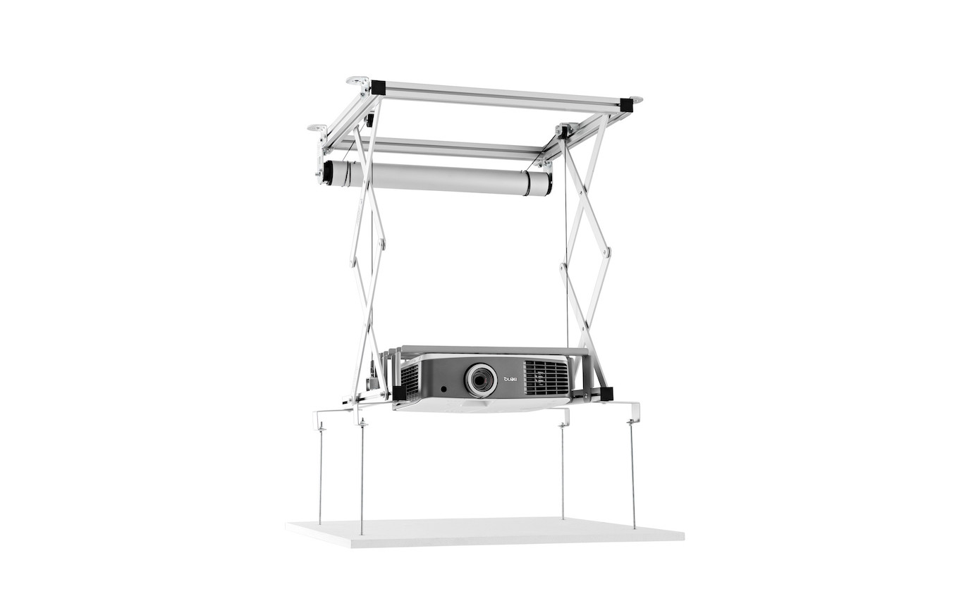 Vorschau: celexon Beamer Deckenlift PL300 - max. ausfahrbar bis 47 cm - 15kg Traglast - Demo