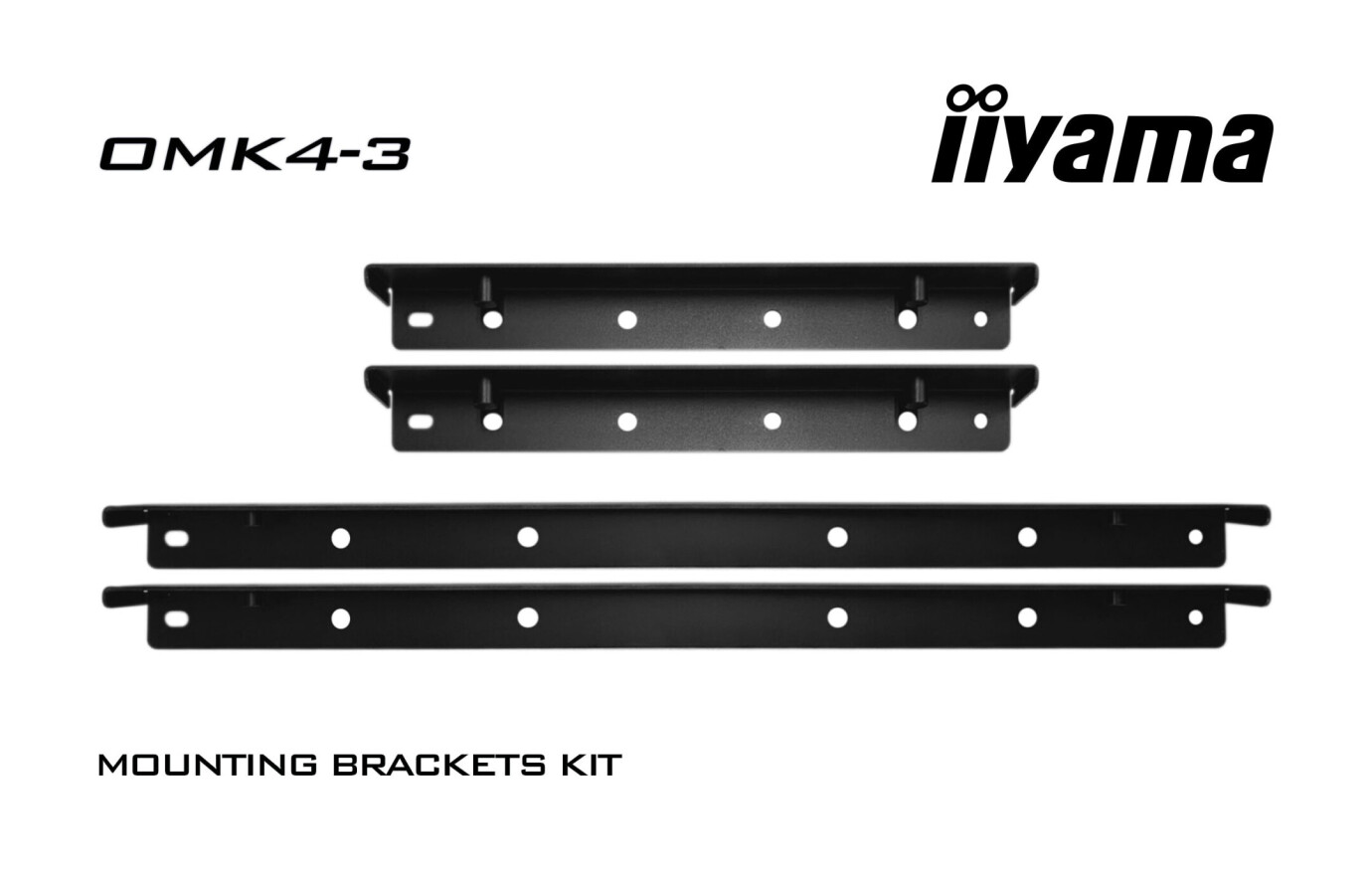 iiyama OMK4-3 Befestigungswinkel-Kit für TF4339MSC