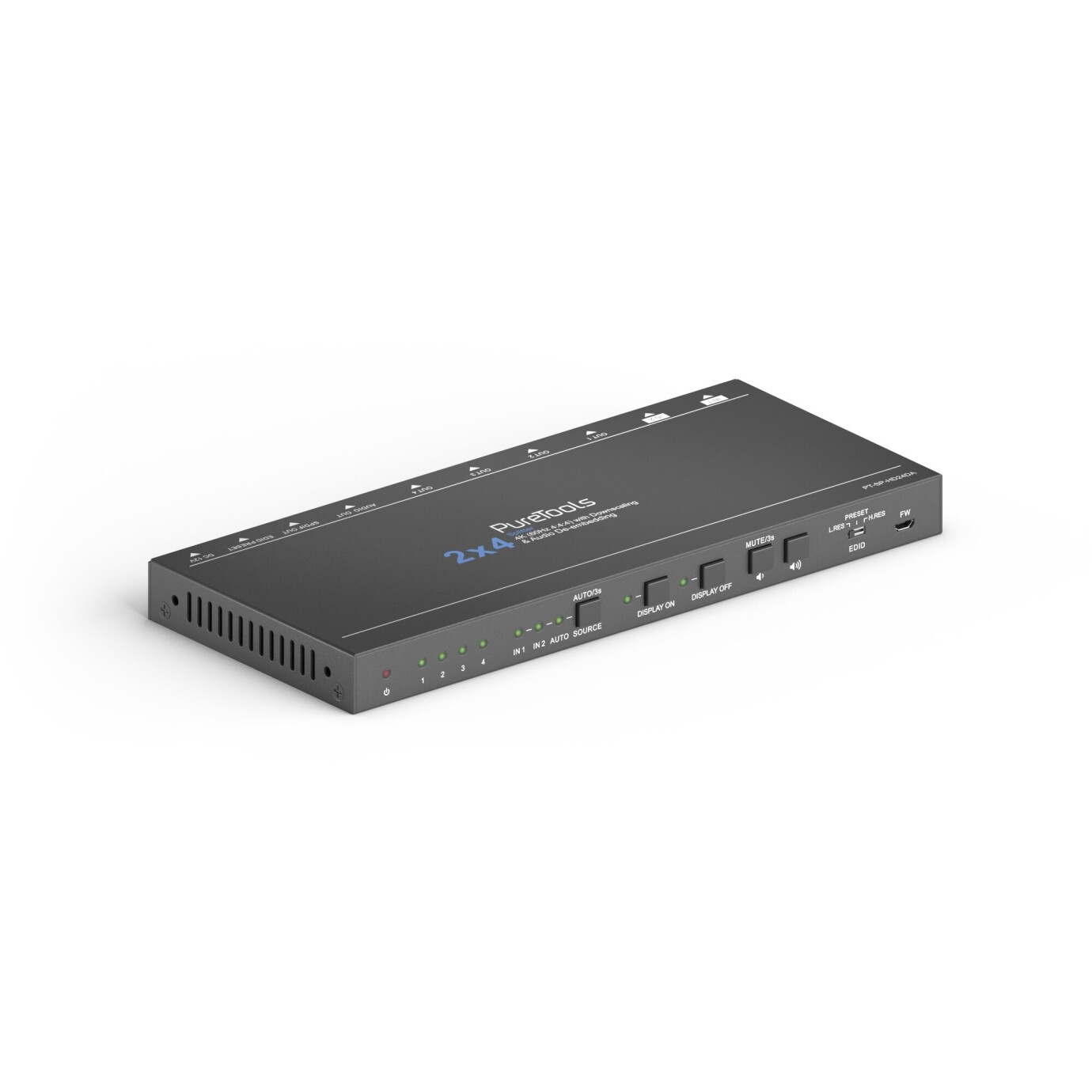 Purelink HDMI Splitter - 4K, 18Gbps, mit Scaler und Audioauskopplung 1000017426