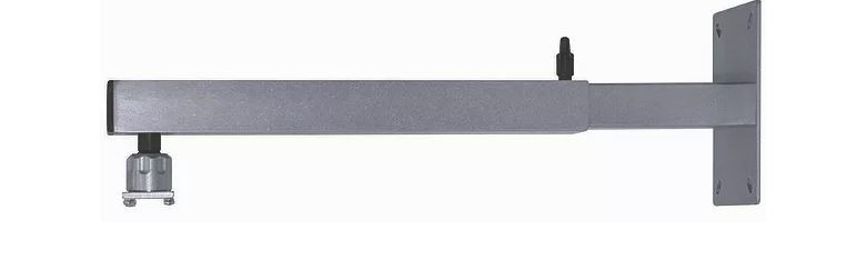 PeTa Wandhalterung Standard, vario Länge 60 - 110 cm mit Stahlkugel