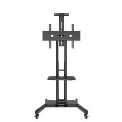 Hagor HP Twin Stand - mobiles Standsystem - 32-55" | max. VESA 600x400 | Traglast 50kg