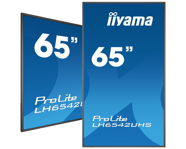 iiyama PROLITE LH6542UHS-B3 65'' Digital Signage Display mit 4K UHD Auflösung