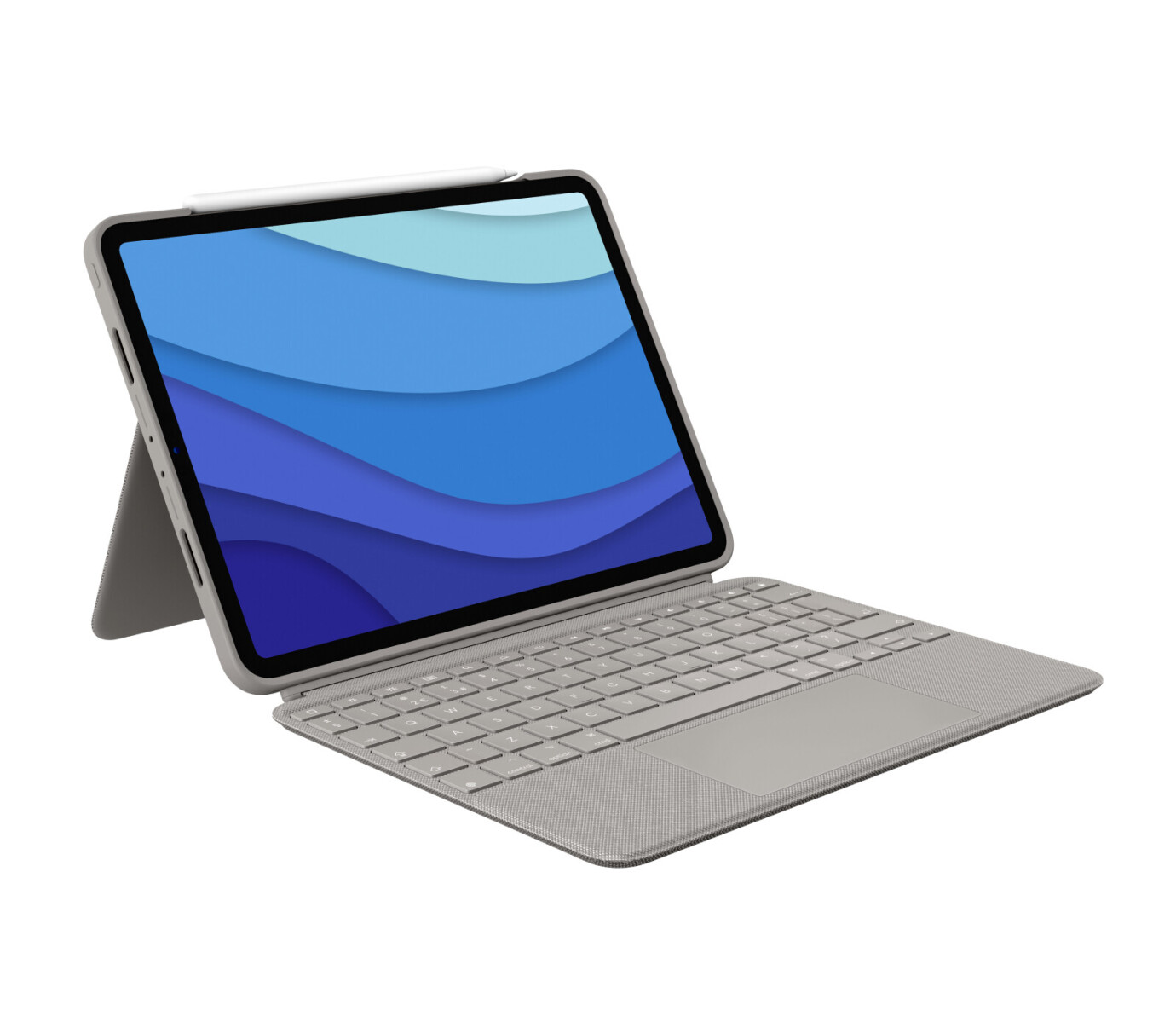 Logitech Combo Touch Tastatur und Foliohülle mit Trackpad für Apple 11-inch iPad Pro (1. Generation,