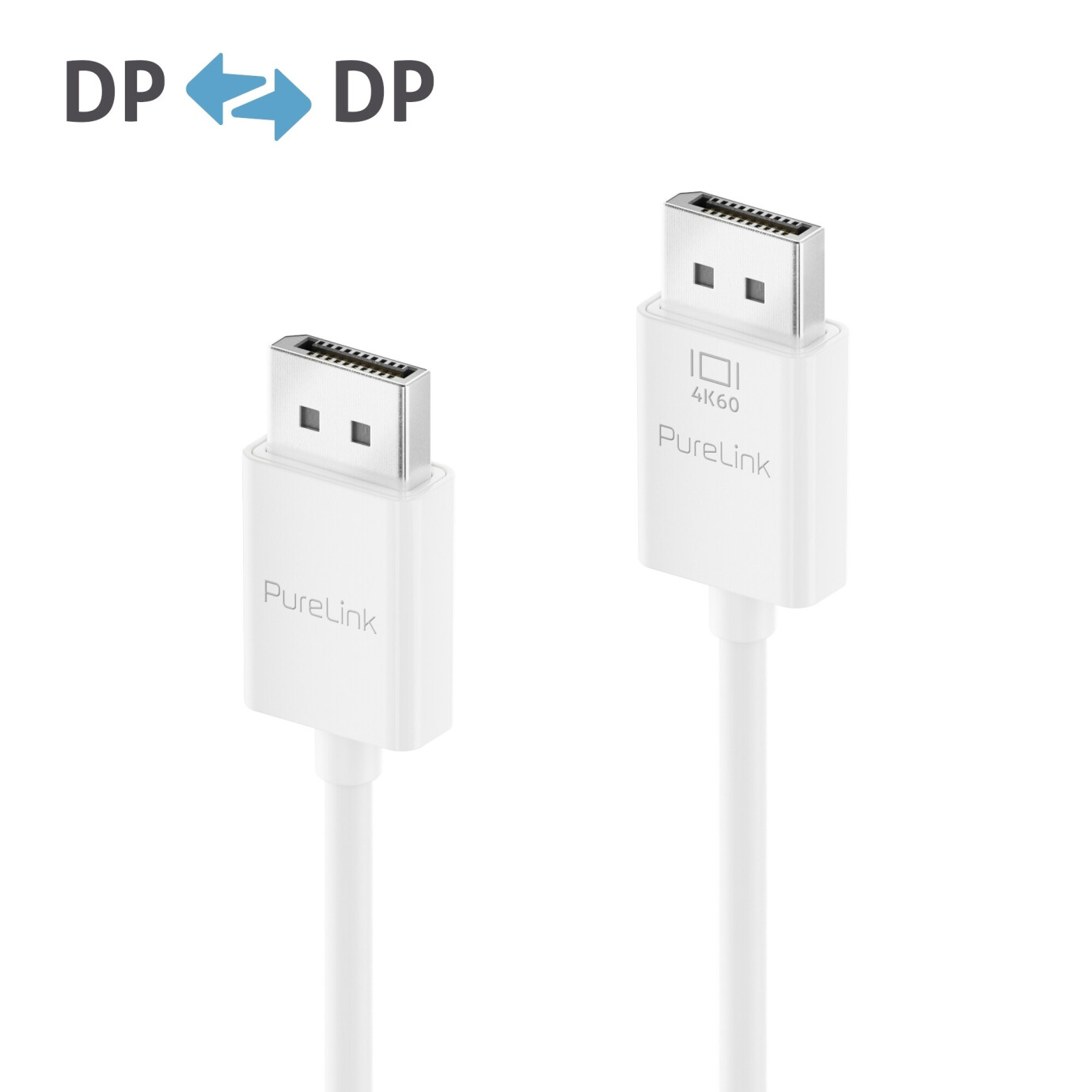 Purelink IS2020-030 DisplayPort auf DisplayPort Kabel 4k 3m weiß