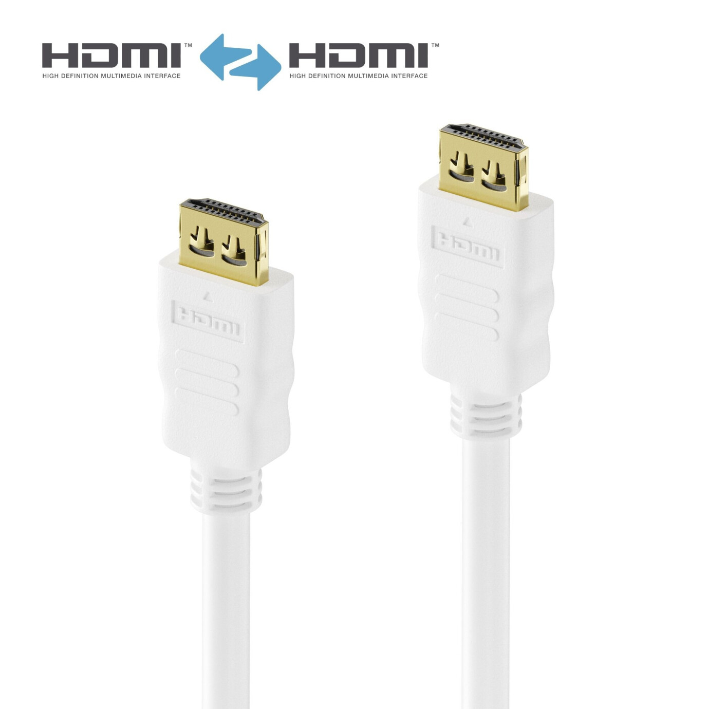 Purelink PI1002-005 HDMI 4K Kabel 0,5m weiß