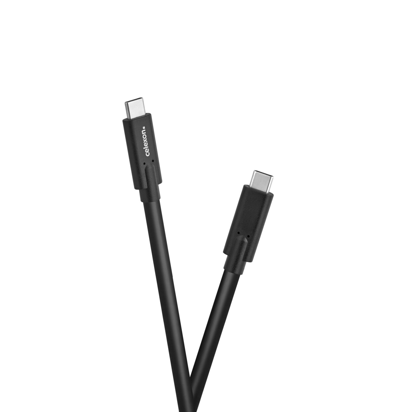 celexon USB-C zu USB-C - USB 3.1 Gen2 Kabel, 0,5m, schwarz