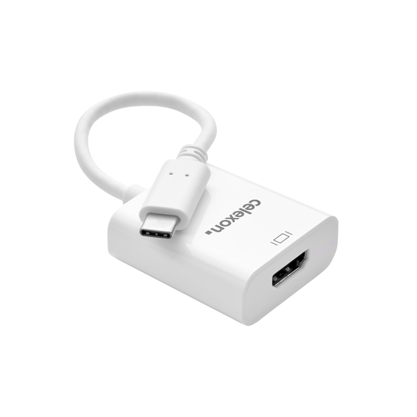 celexon USB-C zu HDMI Adapter, weiß