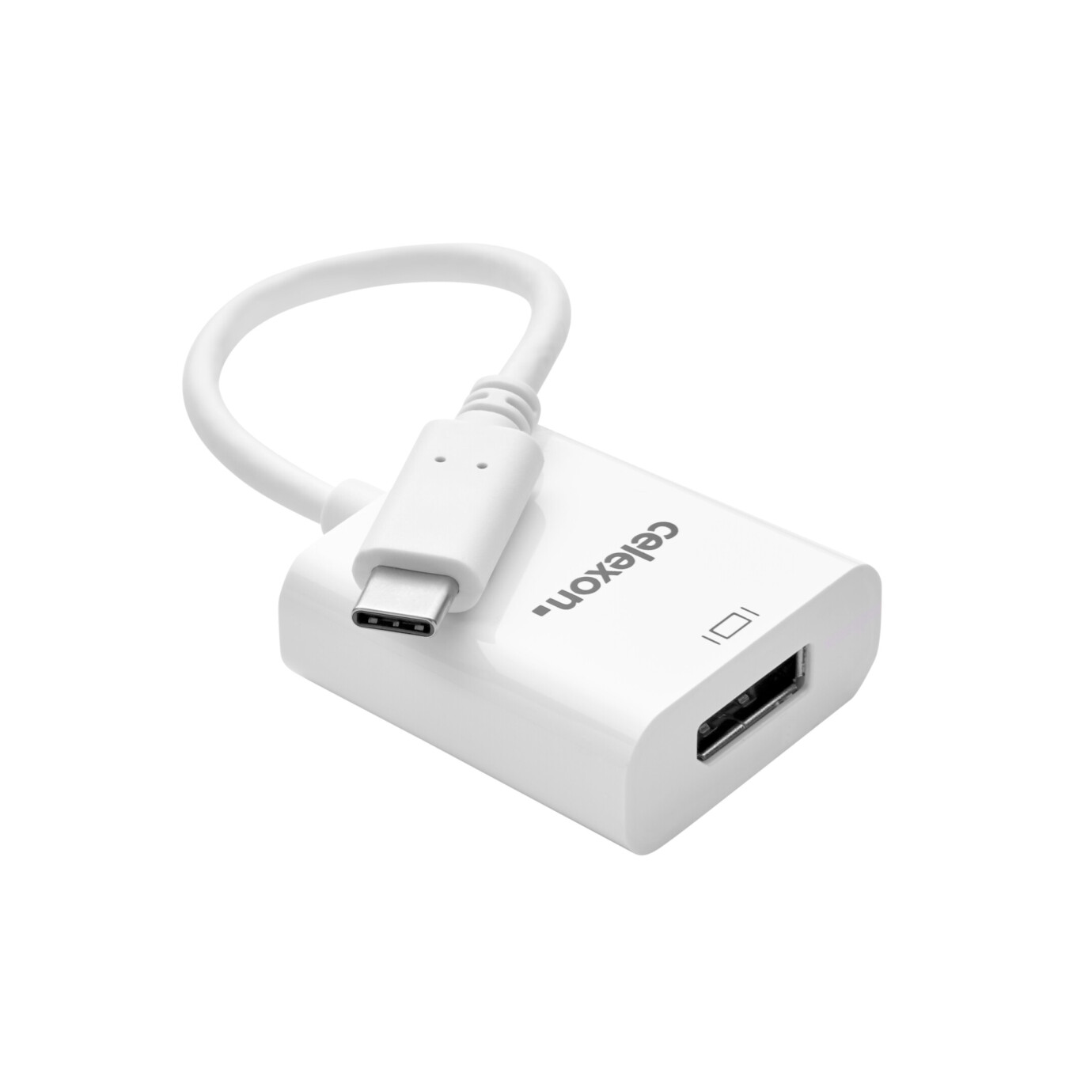 celexon USB-C zu DisplayPort Adapter, weiß