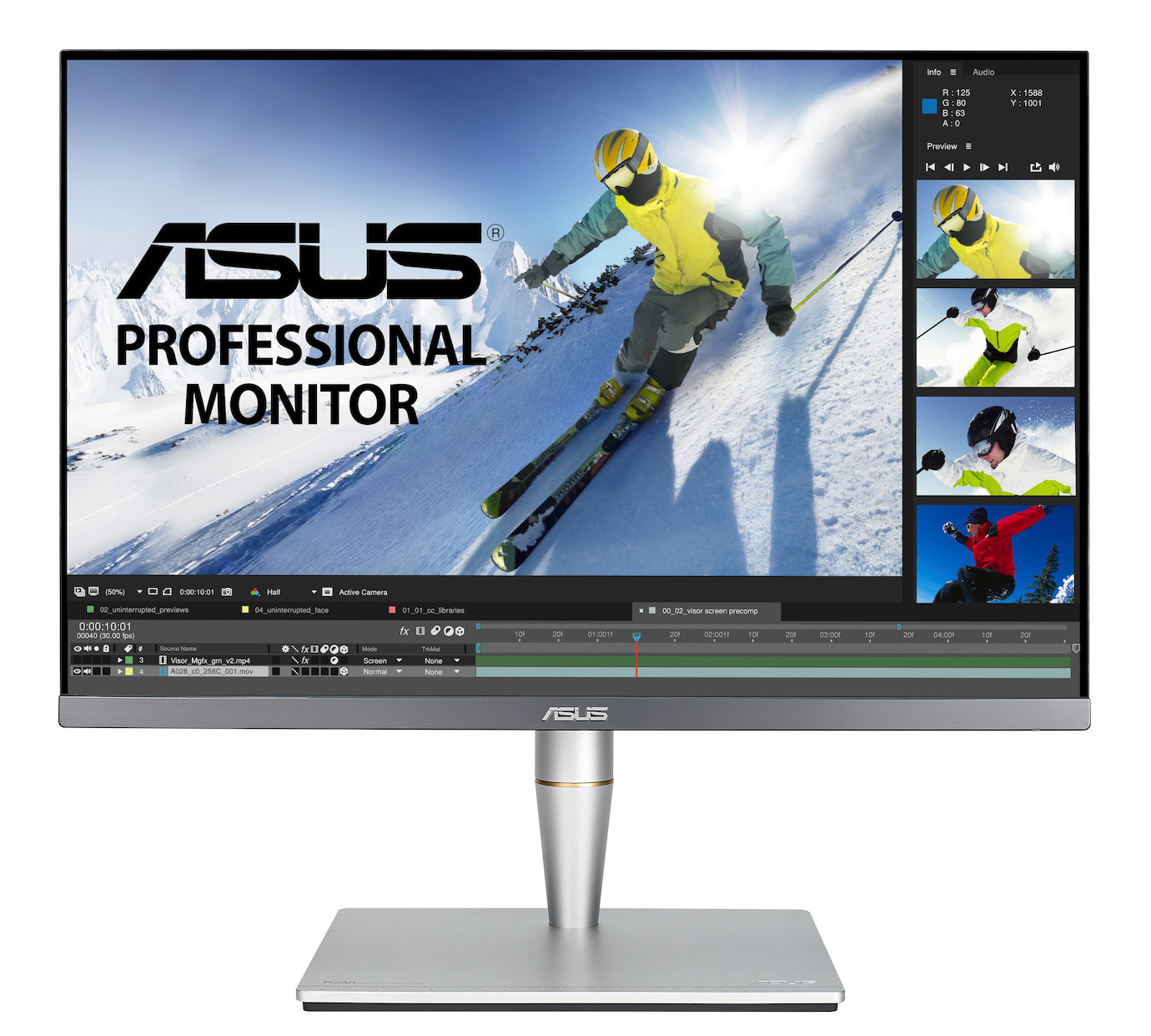 Vorschau: Asus PA24AC 24'' ProArt Grafikmonitor mit 5ms und WUXGA Auflösung - Demo