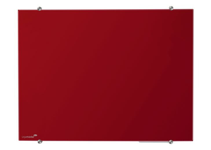Legamaster Glasboard Colour 40 x 60 cm rot
